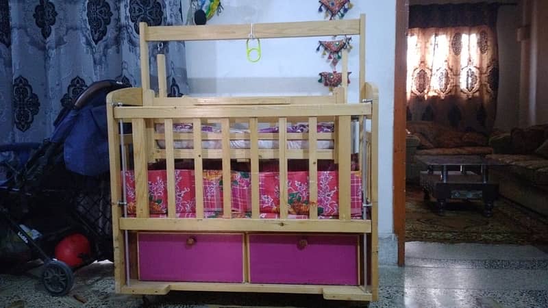 Baby cot / kids wooden cot / baby bed 1