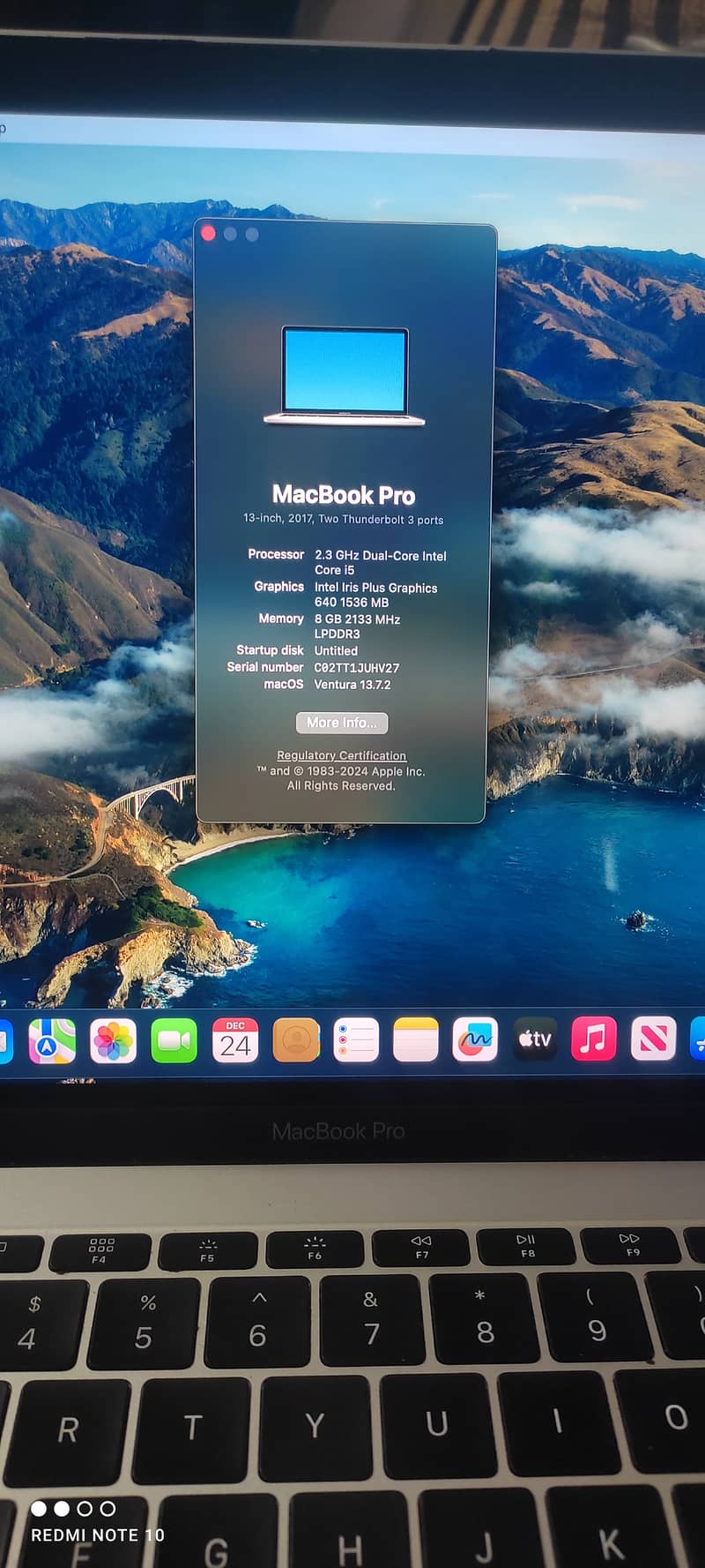 MacBook Pro 2017 4