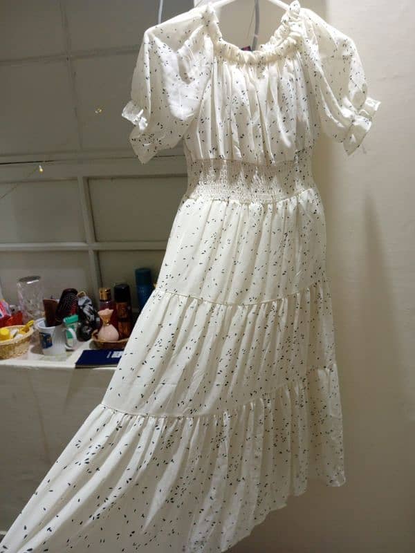 White Maxi frock 0