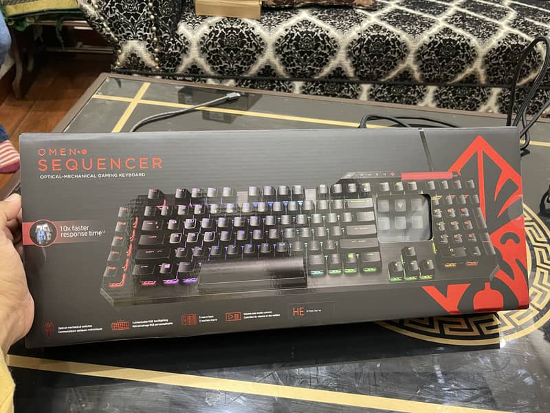 HP Omen Sequencer Mechanical Gaming Keyboard RGB (Cash on Delivery) 8