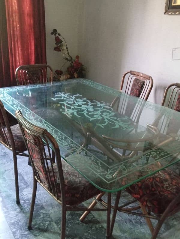 Iron Rod Dining table 1