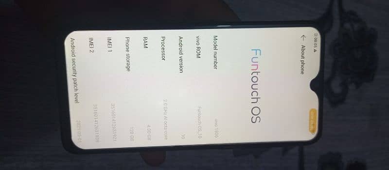 Vivo 1806 4/128 urgent sale 2