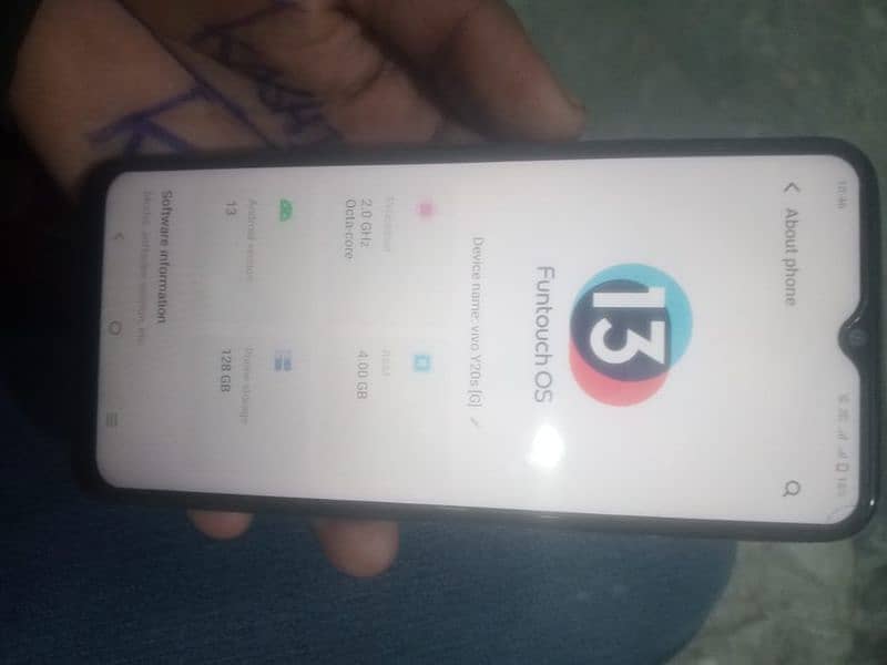 vivo y20s 4. . . . 128 5