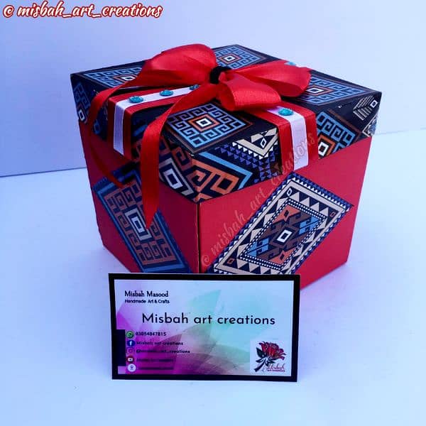 Chocolate Explosion Gift Box Picture Box 3 layers 0