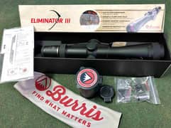 Eliminator 3 scope Laser scope Burris Eliminator III Range finder USA