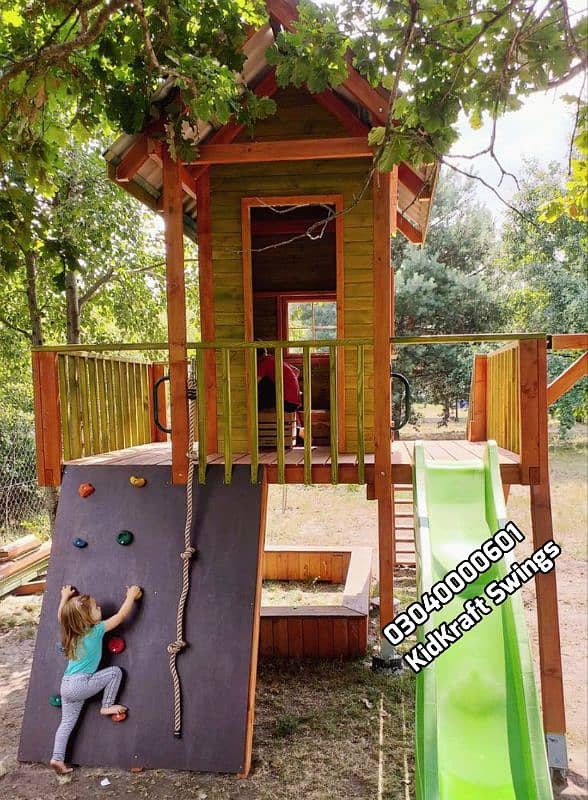 kids Slide/Swings/Kids rides/jhula/Spring rider/jungle gym/gazebo/bar 8