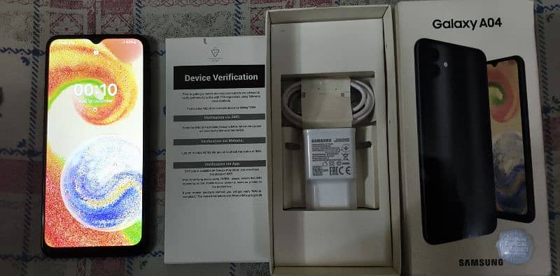 Samsung A04 With Complete Box 7