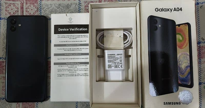 Samsung A04 With Complete Box 8