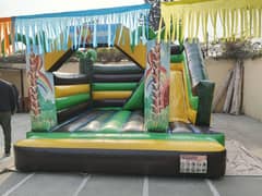 jumping castle slide