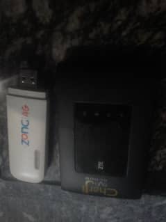 Zong Mifi unlocked and Ufone chargi