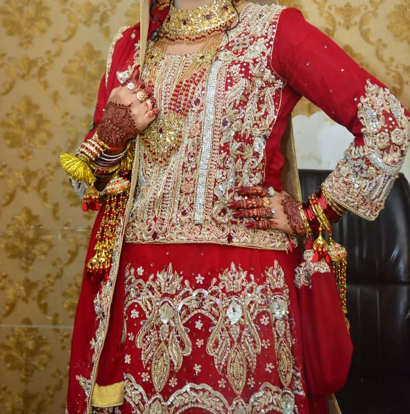 Bridal first day lehnga 3