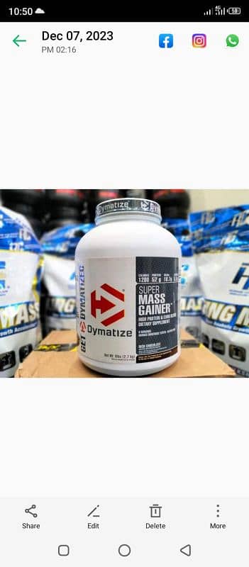 mass gainer protein supplements 5