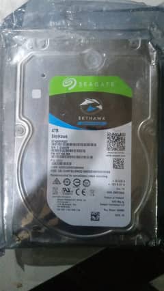 4TB Desktop Sata Hard Drive Seagate Skyhawk 100%helath