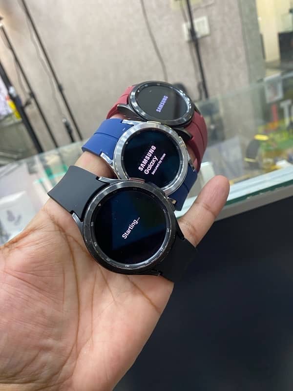 Samsung watch 4 classic 42mm & 46mm dial new condition 1