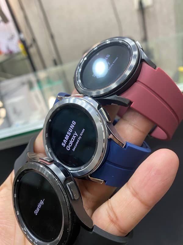 Samsung watch 4 classic 42mm & 46mm dial new condition 2