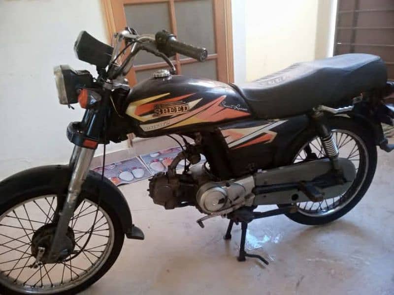 hi speed black colour model 2016 70cc bike for sale 1