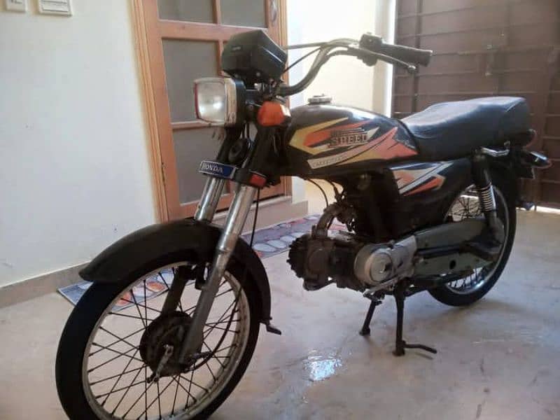 hi speed black colour model 2016 70cc bike for sale 3