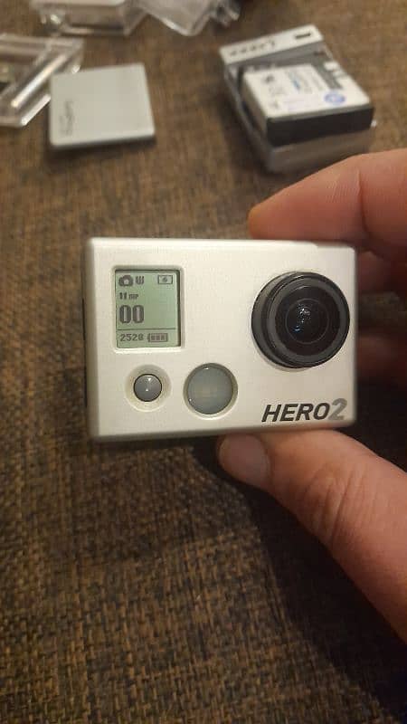 Gopro Hero 2 outdoor edition with waterproof skin 7