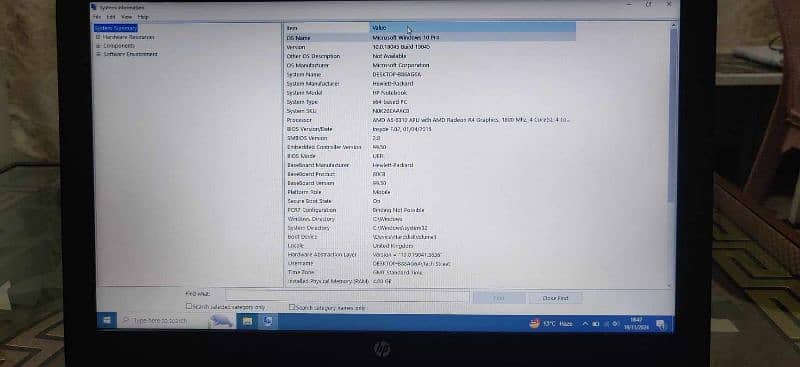 HP i5 6th Generation all ok laptop 6