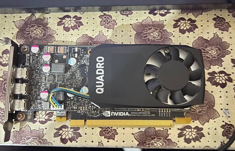 nvidia quadro 2gb DDR5 9.5/10 graphic card fore sale 0