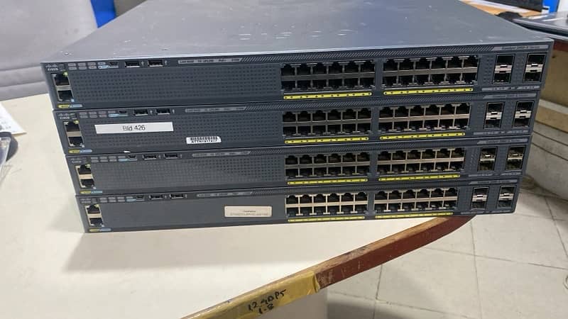 Cisco Catalyst 2960X series 48 POE Ethernet Plus(PoE+) 740W 6