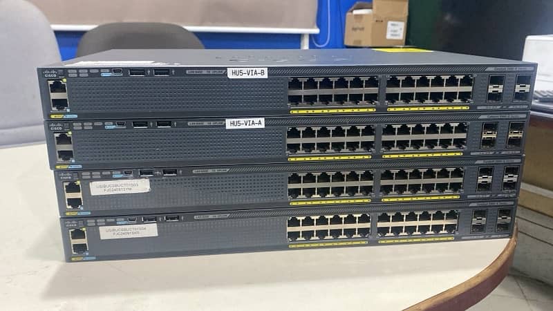 Cisco Catalyst 2960X series 48 POE Ethernet Plus(PoE+) 740W 11