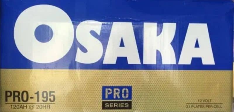 Osaka Pro 195 Battery 0