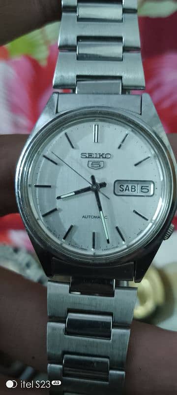 Seiko 5 watch automatic 2