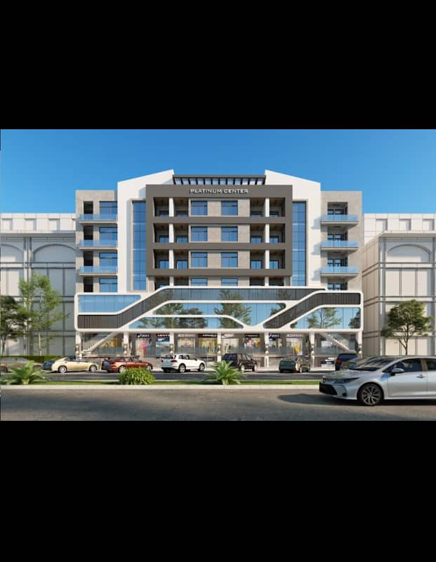 PLATINUM CENTER Brand new ready to move flat available sale Faisal Margala City Faisal Margalla City 3