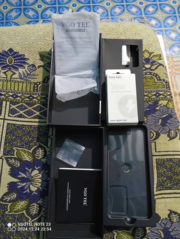 Vgotel Note 23 (8+8=16GB/256GB) Full Warranty Just box open Complete 4