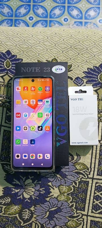 Vgotel Note 23 (8+8=16GB/256GB) Full Warranty Just box open Complete 11