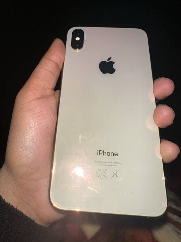 Iphone Xs Max 256 GB pta Approved   Battery 74 0