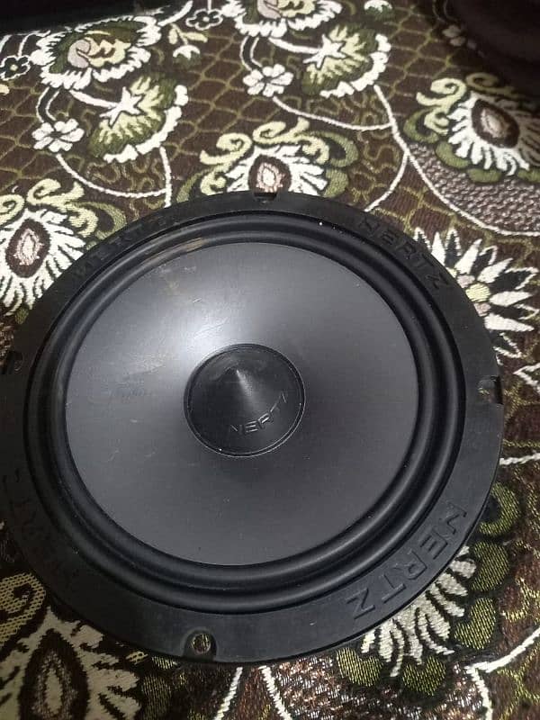 Car speaker 2 time used. 3