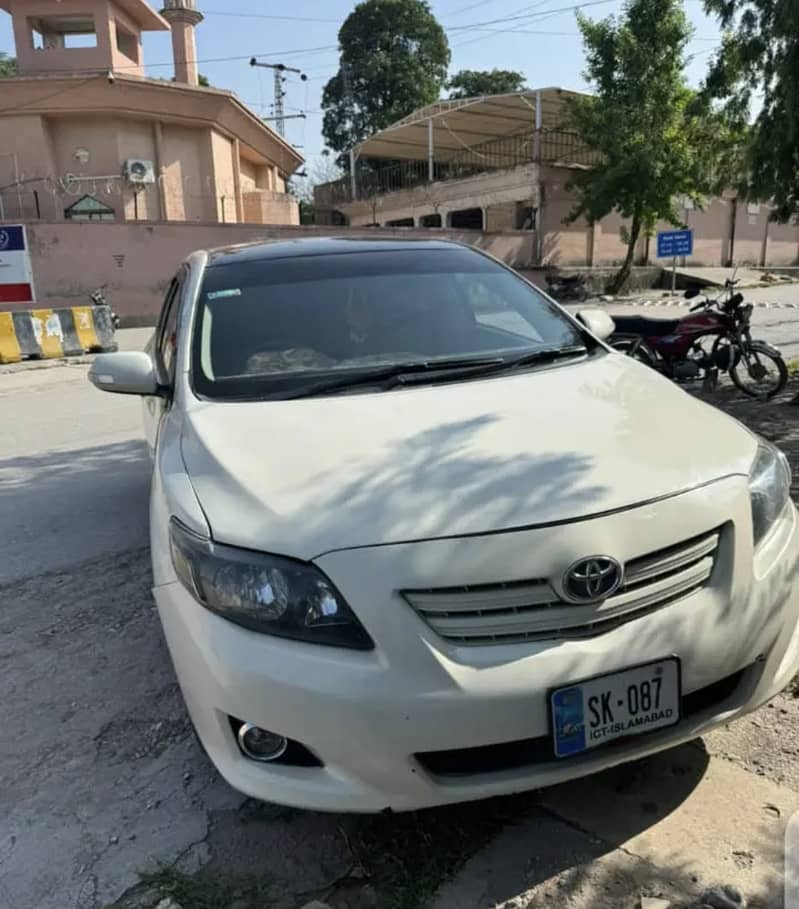 Toyota Corolla XLI 2010 0