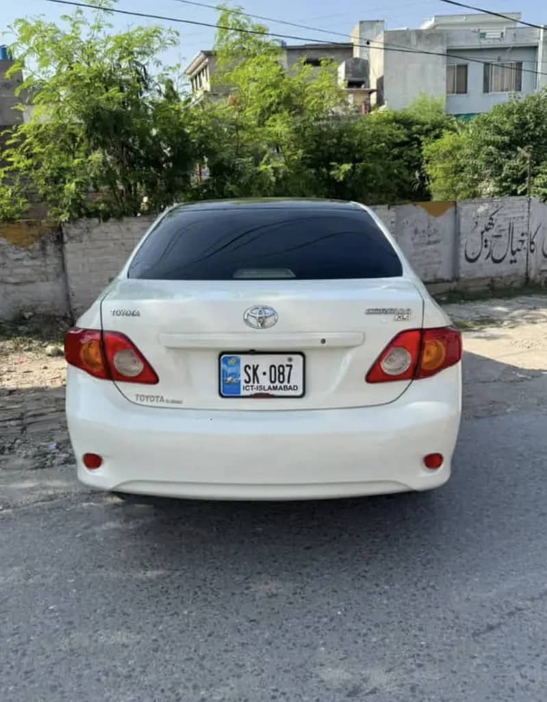 Toyota Corolla XLI 2010 2