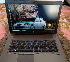 Hp Zbook g3 17 Workstation gaming or editing ram 16gb nvme 256gb