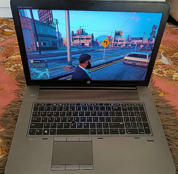 Hp Zbook g3 17 Workstation gaming or editing ram 16gb nvme 256gb 4