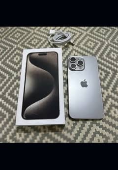 IPHONE 15proMax 256gb Factory Unlock LLA Non PTA