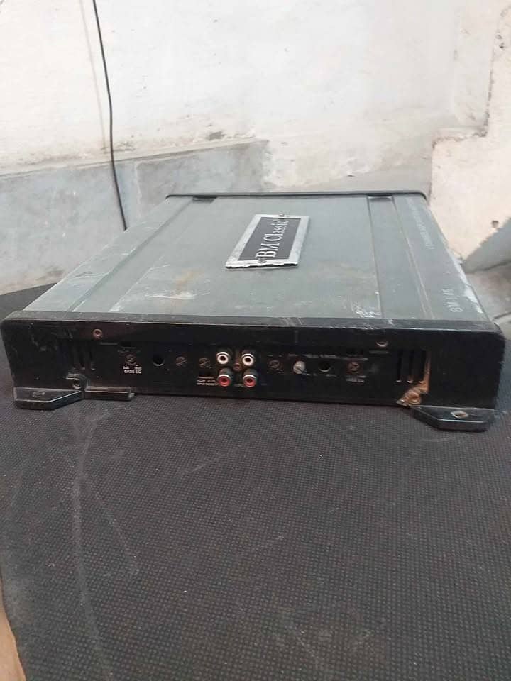 Boschmann BM Classic (UK Made) 1600W 4 Channel Amplifer. 1