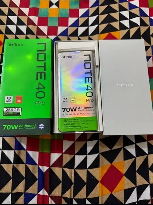 INFINIX NOTE 40 PRO 12+12/256 GB , ONLY FEW DAYS USED 4