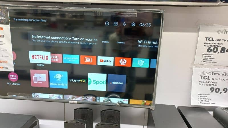 43 inch samsung led tv android smart 4k 03224342554 1