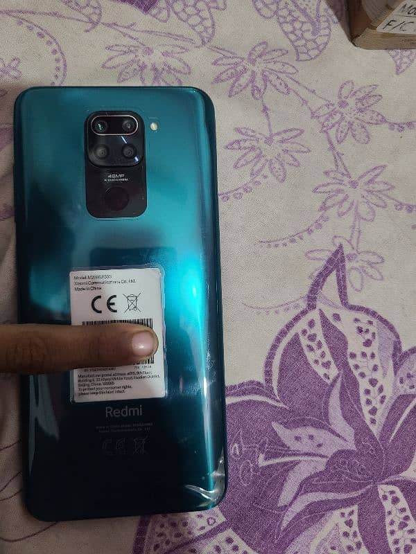 Redmi Note 9 6/128 Box And Charger 0