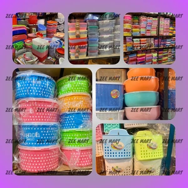 FOOD STORAGE BASKET AND BOXES WITH DIFFERENT SIZES AND COLOUR PICNIC 5