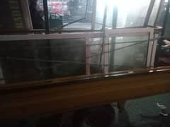 aluminium front fram size 90 inch by 98 inch