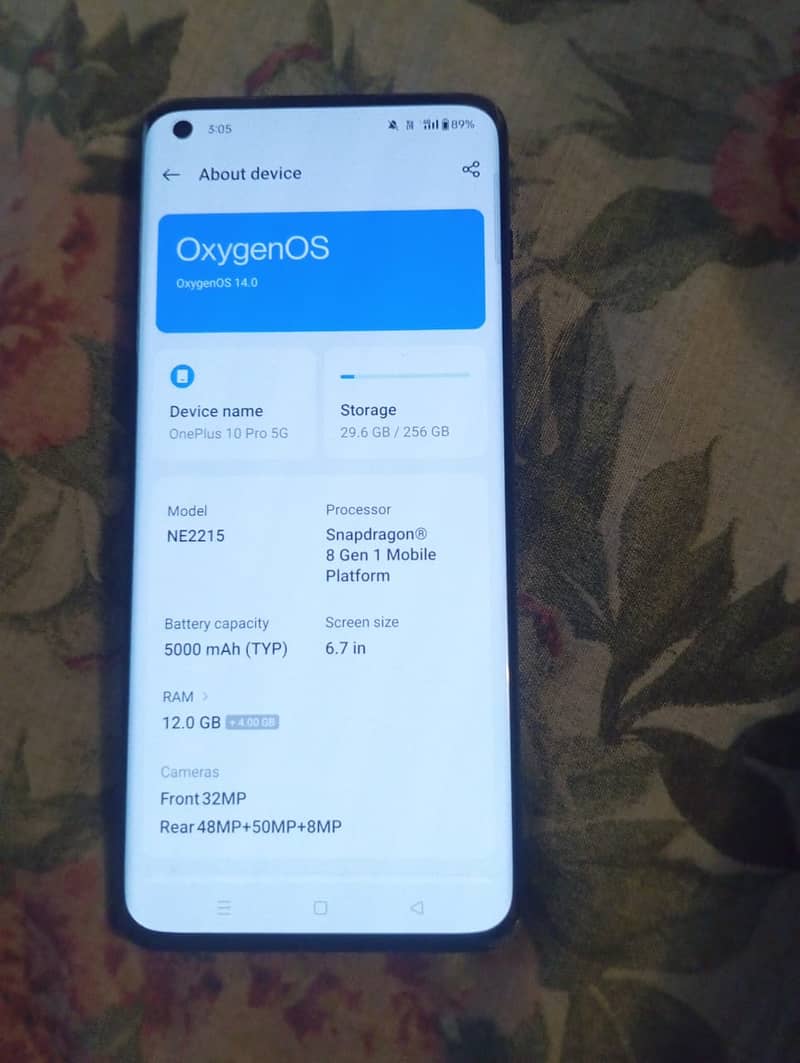 One Plus 10 Pro PTA approved (Canada Variant) 0