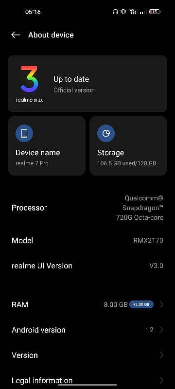 "Realme 7pro" 9