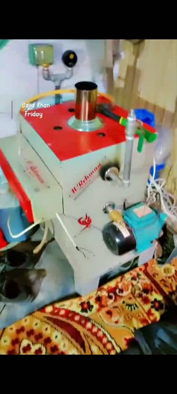 Press machine (Steam iron)Boilerبھاپ والی استری 0