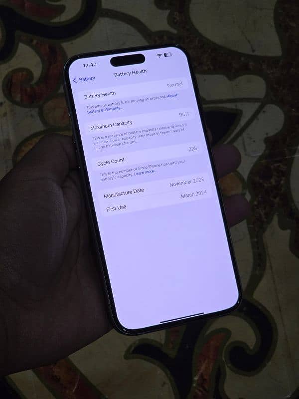 IPHONE 15 PRO MAX 256GB JV [EXCHANGE POSSIBLE] 8