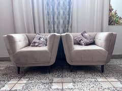 sofa set 7 seater slightly used