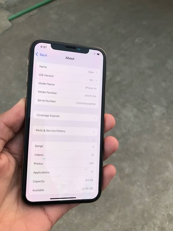 Iphone xs Exchange possibal 5